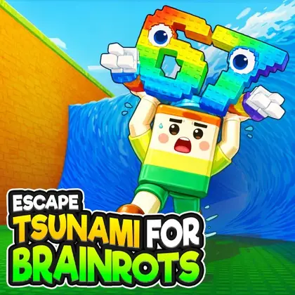 Escape Tsunami For Brainrots Nintendo Switch okładka gry