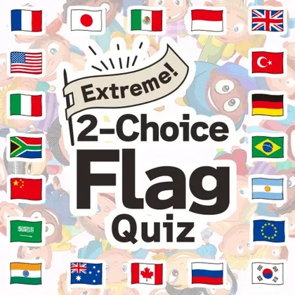 Extreme! 2-Choice Flag Quiz Nintendo Switch okładka gry