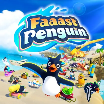 Faaast Penguin Nintendo Switch okładka gry