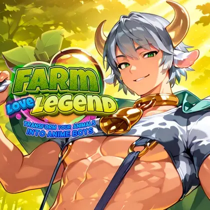 Farm Love Legend: Transform your Animals into Anime Boys Nintendo Switch okładka gry