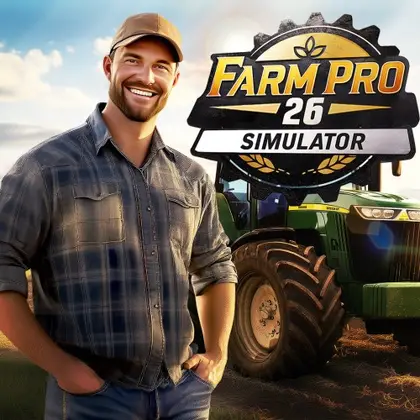 Farm Pro 26 Simulator Nintendo Switch okładka gry