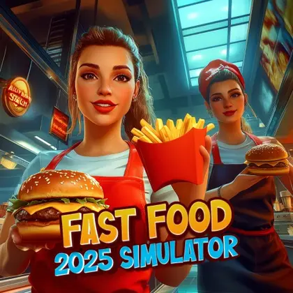 Fast Food 2025 Simulator Nintendo Switch okładka gry