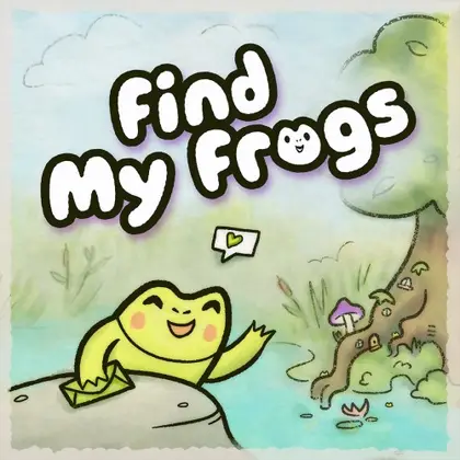 Find My Frogs Nintendo Switch okładka gry
