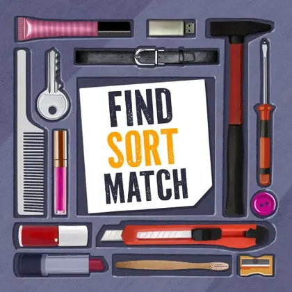 Find Sort Match Nintendo Switch okładka gry