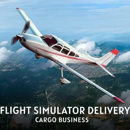 Flight Simulator Delivery: Cargo Business Nintendo Switch okładka gry