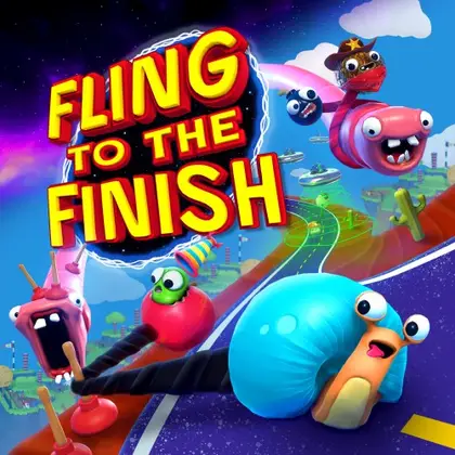Fling to the Finish Nintendo Switch okładka gry