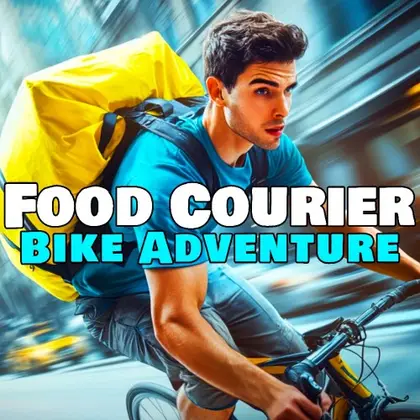 Food Courier: Bike Adventure Nintendo Switch okładka gry