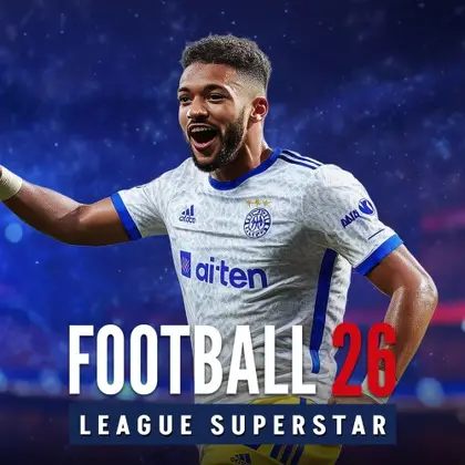 Football 26 League Superstar Nintendo Switch okładka gry