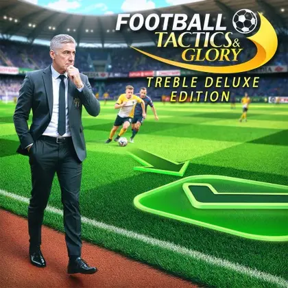 Football, Tactics & Glory – Treble Deluxe Edition Nintendo Switch okładka gry