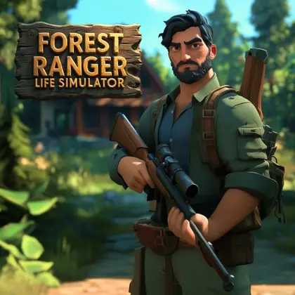 Forest Ranger Life Simulator Nintendo Switch okładka gry