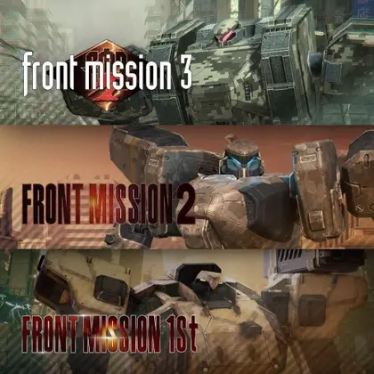FRONT MISSION Remake Trilogy Nintendo Switch okładka gry