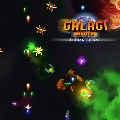 Galagi Shooter Ultimate Blast Nintendo Switch okładka gry