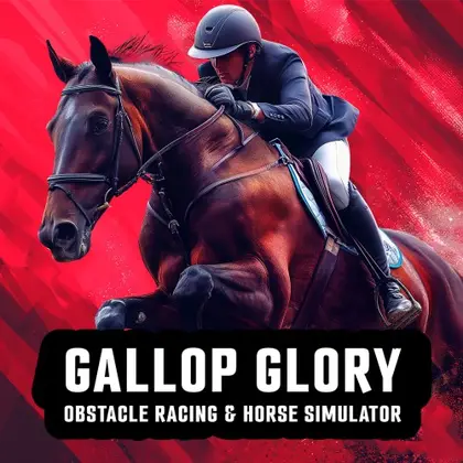Gallop Glory: Obstacle Racing & Horse Simulator Nintendo Switch okładka gry