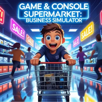 Game & Console Supermarket: Business Simulator Nintendo Switch okładka gry