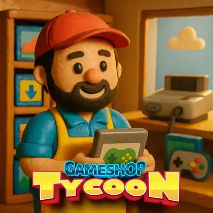 GameShop Tycoon Nintendo Switch okładka gry