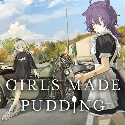 GIRLS MADE PUDDING Nintendo Switch okładka gry