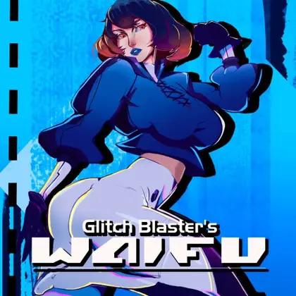 Glitch Blaster's Waifu Nintendo Switch okładka gry