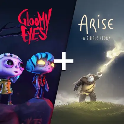 Gloomy Eyes + Arise: A Simple Story Nintendo Switch okładka gry