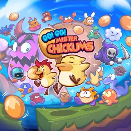 Go! Go! Mister Chickums Nintendo Switch okładka gry