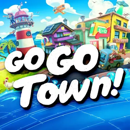 Go-Go Town! Nintendo Switch okładka gry
