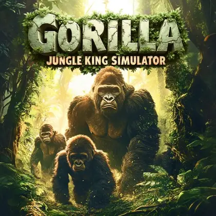 Gorilla Jungle King Simulator Nintendo Switch okładka gry