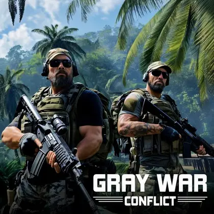 Gray War Conflict Nintendo Switch okładka gry