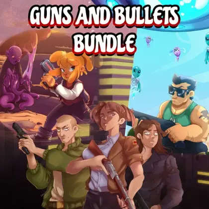 Guns and Bullets Bundle Nintendo Switch okładka gry