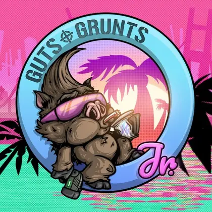 Guts 'n Grunts Jr. Nintendo Switch okładka gry