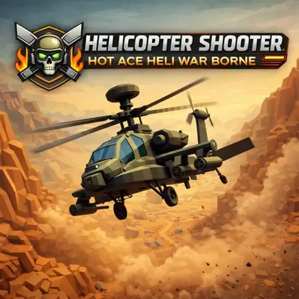 Helicopter Shooter - Hot Ace Heli War Borne Nintendo Switch okładka gry