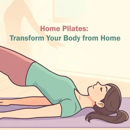 Home Pilates: Transform Your Body from Home Nintendo Switch okładka gry