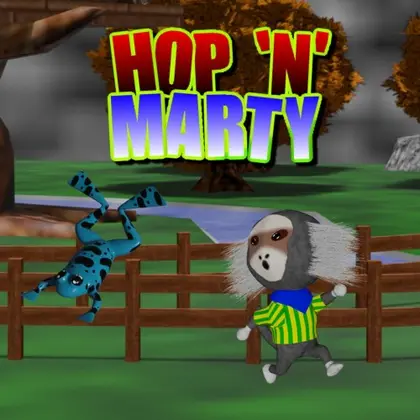 Hop 'n' Marty Nintendo Switch okładka gry
