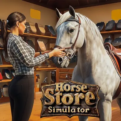 HORSE STORE SIMULATOR Nintendo Switch okładka gry