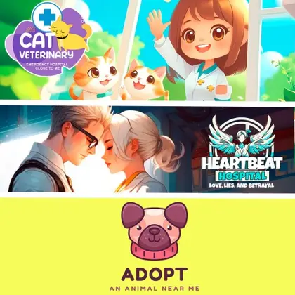 Hospital & Animal Care Collection: 3 Game Bundle Nintendo Switch okładka gry