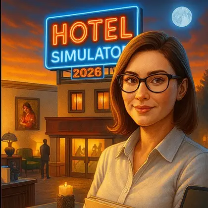 Hotel Simulator 2026 Nintendo Switch okładka gry