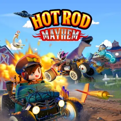 Hot Rod Mayhem Nintendo Switch okładka gry