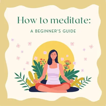 How to meditate: A beginner's guide Nintendo Switch okładka gry