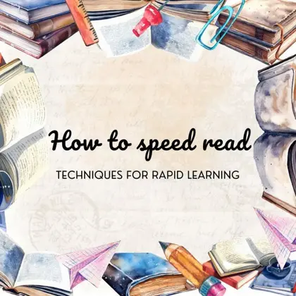 How to speed read: Techniques for rapid learning Nintendo Switch okładka gry