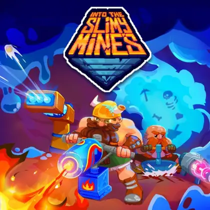 Into the Slimy Mines Nintendo Switch okładka gry