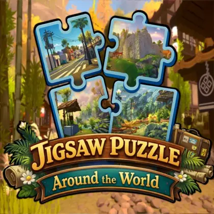 Jigsaw Puzzle: Around the World Nintendo Switch okładka gry