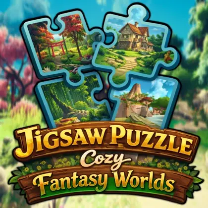 Jigsaw Puzzle: Cozy Fantasy Worlds Nintendo Switch okładka gry