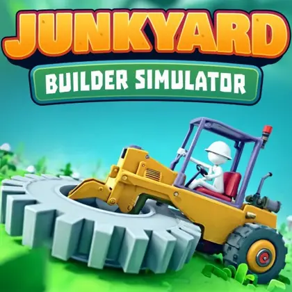Junkyard Builder Simulator Nintendo Switch okładka gry