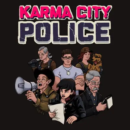Karma City Police Nintendo Switch okładka gry
