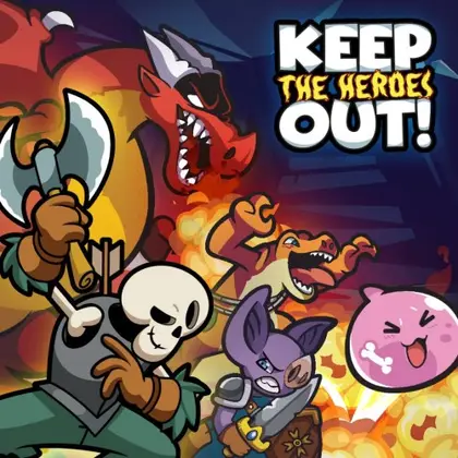 Keep The Heroes Out Nintendo Switch okładka gry