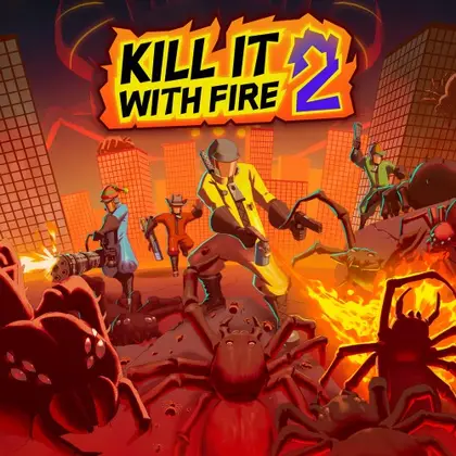 KILL IT WITH FIRE! 2 Nintendo Switch okładka gry