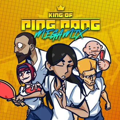 King of Ping Pong: MEGAMIX Nintendo Switch okładka gry