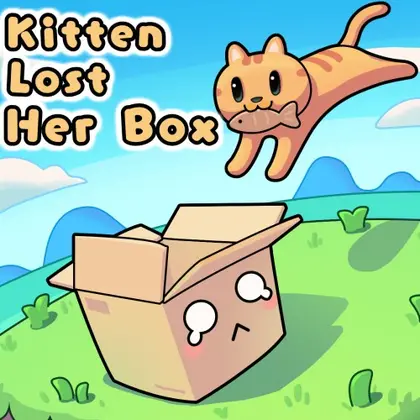 Kitten Lost Her Box Nintendo Switch okładka gry