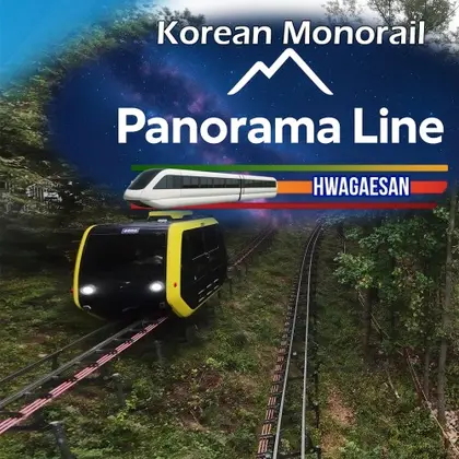Korean Monorail Panorama Line Hwagaesan Nintendo Switch okładka gry
