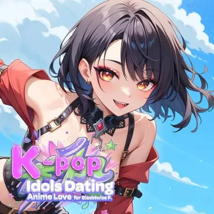 K-pop Idols Dating: Anime Love for PinkOrbil T. Nintendo Switch okładka gry