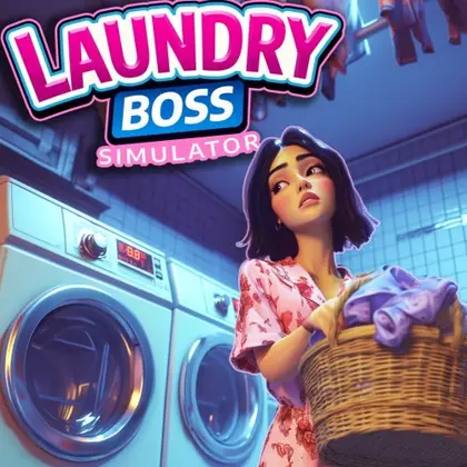 Laundry Boss Simulator Nintendo Switch okładka gry