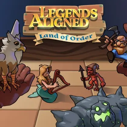Legends Aligned: Land of Order Nintendo Switch okładka gry